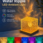 🌊 LIMITED-TIME 50% OFF! 💤Dynamic Water Ripple LED Light – soothing ripple effect, soft flicker-free glow.✨