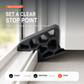 🏆 Last Day Special Price £9.99! 🔥Buy 3 Get 2 Free🚪 Less Slamming--Secure Track Door Stop✨