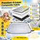 🚗 LIMITED-TIME 50% OFF! ❄️ Front Windshield Cover – All-Season Protection, Frost Protection & Premium Quality – Perfect for Cars, Vans, and SUVs ☀️