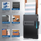 💼 LIMITED-TIME 50% OFF! ✨AirTag Wallet for Men - with Pop Up Aluminum Case Money Clip Slim Leather Slots Credit Card Holder RFID Blocking Bifold Minimalist Wallet