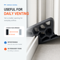 🏆 Last Day Special Price £9.99! 🔥Buy 3 Get 2 Free🚪 Less Slamming--Secure Track Door Stop✨