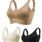 🏆 Last Day Special Price £9.99 !  💕 Buy More Save More 💕 Subtle Striped Seamless Bra with W-Support – Comfort & Style!