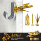 🏆 Last Day Special Price £9.99! 🏠Buy 2 Get 3 Free🎁Self-drilling anchors Screws Screws，Drill, Fix, Hold. No Extra Tools Needed🔩