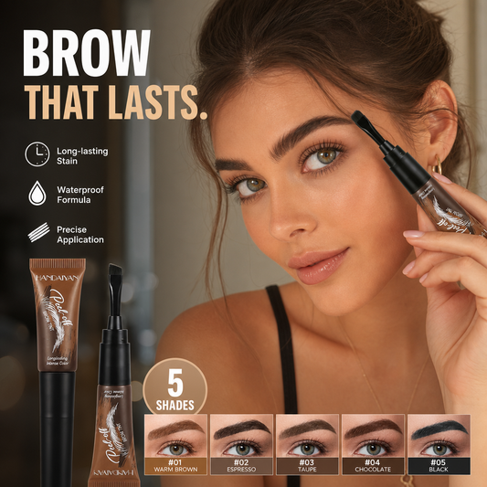 🏆 Last Day Special Price £9.77 ! 💞Buy 2 Get 1 Free💞50K+ SOLD!🎨Waterproof Brow Tint – Peel‑off, easy apply. Covers greys, shapes perfectly. A brow game changer!🌟