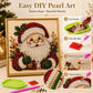 💎 Last Day Special Price £9.77 ! 🧘Relaxing & Beginner-Friendly -🎨 DIY Christmas Pearl Diamond Painting Art Kit