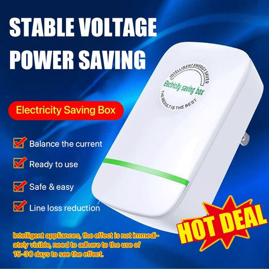 🔋 HOT SALE! ⚡ Household Electricity Saving Box – Voltage Stabilization, Reduces Wasted Power, Plug & Play, Safe Protection, Works with All Appliances, Cut Monthly Bills, Ideal for Home & Office 💰