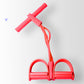 💪Fitness Resistance Bands-4 Tube Pedal Ankle Puller – 4-Tube High Elasticity, Pedal & Full Body Workout, Lightweight Portable Home Fitness 🦵