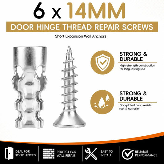 🛠️ Last Day Special Price £9.99 ! 🔥Buy more save more🎁Self Drilling Drywall Anchors with Screws Kit🪨 Easy Install Wall Fixing Accessories🔩