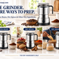 🏆 LIMITED-TIME 50% OFF! ☕300W Electric Coffee & Spice Grinder