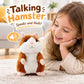 🐹 Last Day Special Price £9.99! ✨Talking Hamster Plush – repeats whatever you say, auto head-shaking, hilarious fun for kids & adults.🎁