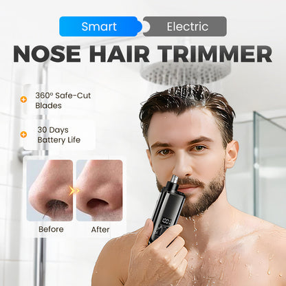🏆 Last Day Special Price £9.78 ! 🔥Buy more save more🎁Smart Electric Nose Hair Trimmer