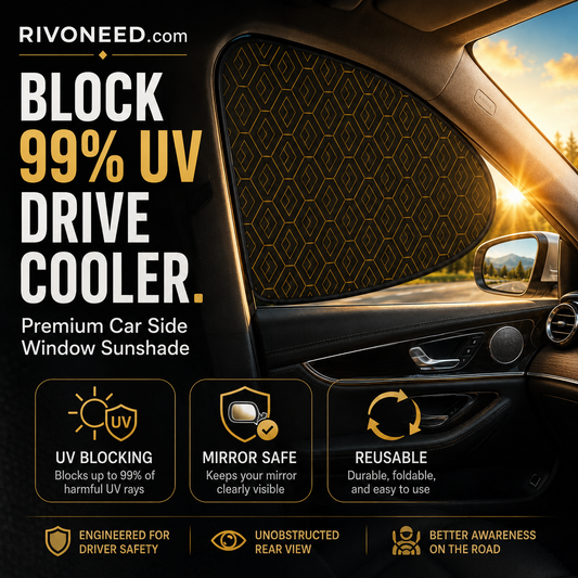 🏆 Last Day Special Price £8.99 ! ⏰Universal Car Side Window Sun Shades