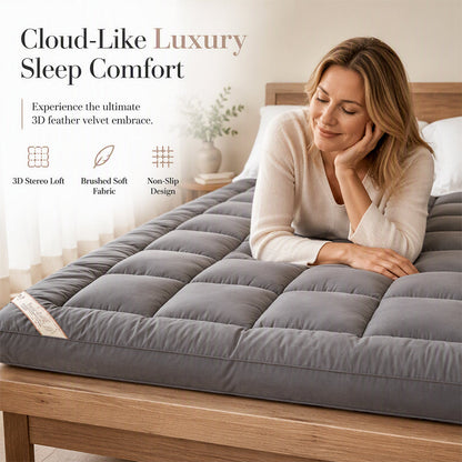 🏆 LIMITED-TIME 50% OFF! ✨Soft Quilted Mattress Topper🛏️A Cloud-Like Layer of Comfort