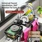 🧽 LIMITED-TIME 50% OFF! 🚰Faucet‑Mounted Sink‑Sponge‑Holder | Tool‑Free Install, Removable‑Drip‑Tray & Side‑Hook🏠