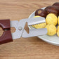 🏆 Last Day Special Price £8.99! 🌰Buy 2 Get 1 Free🎁Chestnut Cutter Scissors – Heavy Duty Chestnut Opener Tool, Non-Slip Handle Nut Shell Cracker for Chestnuts, Walnuts & Hazelnuts, Quick Cut Shell Without Hurting Kernel