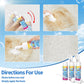 🏆 Last Day Special Price £9.99 ! 🧼Buy 2 Get 1 Free🎁Yass Clean Magic Foam Cleaner for Carpets & Upholstery – Pet Stain & Odour Remover with Cleaning Brush
