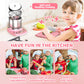 🔥2026 Hot Sale 48% OFF✨🏆#1 Best Seller ⏰💕🌟Children's Real Cooking Mini Kitchen Toys - 22 PCS Set