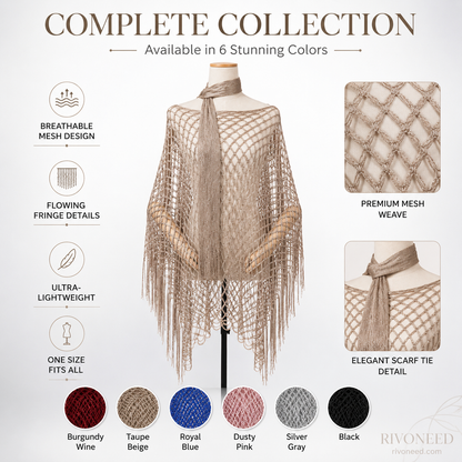 🏆 Last Day Special Price £9.99 !  💐Summer Metallic Crochet Cover-Up – Lightweight, Flowy & Effortlessly Stylish summer outfit