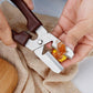 🏆 Last Day Special Price £8.99! 🌰Buy 2 Get 1 Free🎁Chestnut Cutter Scissors – Heavy Duty Chestnut Opener Tool, Non-Slip Handle Nut Shell Cracker for Chestnuts, Walnuts & Hazelnuts, Quick Cut Shell Without Hurting Kernel
