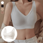 🏆 Last Day Special Price £9.99 !  💕 Buy More Save More 💕 Subtle Striped Seamless Bra with W-Support – Comfort & Style!