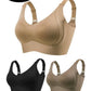 🏆 Last Day Special Price £9.99 !  💕 Buy More Save More 💕 Subtle Striped Seamless Bra with W-Support – Comfort & Style!