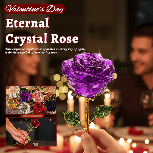 🌹 Last Day Hot Sale 65% OFF💕 Forever Blooming Crystal Rose – Sparkling Crystal Petals, Long-Lasting Beauty, Exquisite Gift, Ideal for Valentine’s Day & Anniversary 🎁