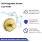 🏆 Last Day Special Price £9.99! 🔥Buy 1 Get 1 Free🎁2026 Upgraded Suction Cup Hooks