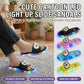 👣50% OFF NOW ! ⚡Cute slippers with cartoon motifs that glow – Colorful LED lights flash with every step, lovely 3D cartoon decals, soft lightweight EVA material, non-slip textured sole, fun for home, beach & night strolls✨