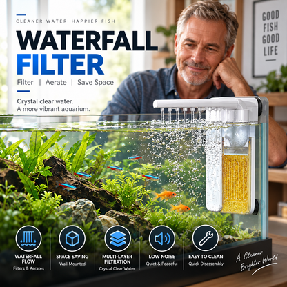 🐠 Last Day Special Price £10.99! 💧 Multifunctional Mini Filter for Small Fish Tank 🫧