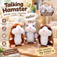 🐹 Last Day Special Price £9.99! ✨Talking Hamster Plush – repeats whatever you say, auto head-shaking, hilarious fun for kids & adults.🎁
