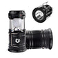 ⛺️ LIMITED-TIME 50% OFF! ✨Solar Camping Lantern‑ Rechargeable Collapsible LED Lamp, IPX4 Waterproof Light with Magnetic Base & Foldable Hanging Hook for Outdoor Emergency