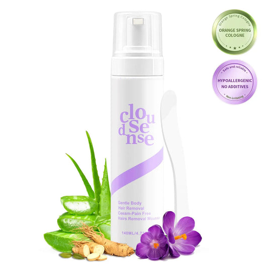 🏆 Last Day Special Price £9.99! 🔥Buy 2 Get 1 Free💖Gentle & Painless Hair Removal Cream Duo for Sensitive Skin, Say Goodbye To Unwanted Hair Without Pain👋
