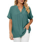 ⏳Last Day Special Price ￡16.77! Women's Solid Color Loose Casual Bottoming Shirt