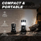 ⛺️ LIMITED-TIME 50% OFF! ✨Solar Camping Lantern‑ Rechargeable Collapsible LED Lamp, IPX4 Waterproof Light with Magnetic Base & Foldable Hanging Hook for Outdoor Emergency