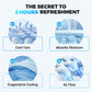 ⏰🎉Buy 1 Get 1 Free-Limited Sale🔥Cold Sweat Towel You Can Use Anywhere, Anytime! Reusable Soft Absorbent Cooling Portable