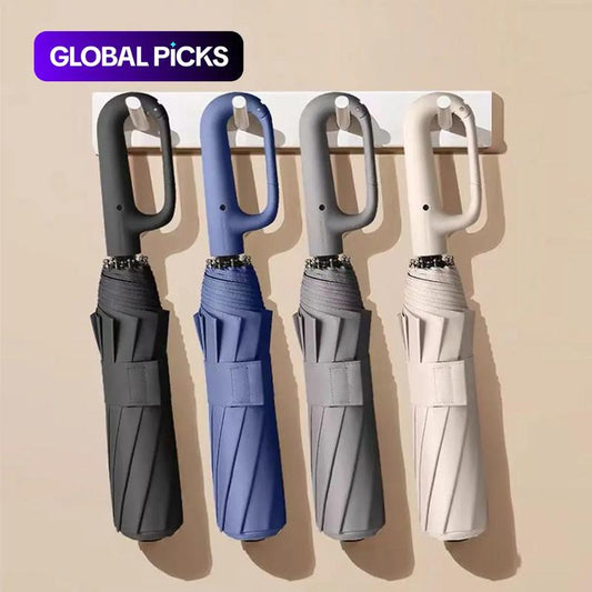 ⏳LIMITED-TIME 50% OFF! ☔Automatic Folding Umbrella – Windproof, Waterproof & Compact
