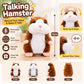 🐹 Last Day Special Price £9.99! ✨Talking Hamster Plush – repeats whatever you say, auto head-shaking, hilarious fun for kids & adults.🎁