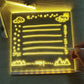 ✨ LIMITED-TIME 50% OFF! 🖍️LED Acrylic Drawing Board – Glow Light Up Transparent Writing Board with Markers & Stand, Reusable Glowing Art Board for Kids