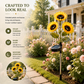 🌻LIMITED-TIME 50% OFF!☀️ 3-Head Solar Sunflower Garden Light – Realistic Petals, IP65 Weather Resistance & Warm White Glow ✨