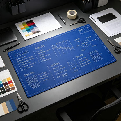 📝 LIMITED-TIME 50% OFF! ✨Reusable Write‑On Large Desk Mat — Write, Sketch & Plan Without Wasting Paper!