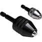🏆 Last Day Special Price £9.99 ! 🔧Buy 2 Get 1 Free🎁 3-jaw chuck for electric screwdrivers and drills – keyless, quick-change & compatible with round and hexagonal shanks🛠️