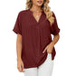 ⏳Last Day Special Price ￡16.77! Women's Solid Color Loose Casual Bottoming Shirt