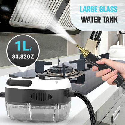 💨 50% OFF NOW ! ⚡ 2500W High-Power Handheld Steam Cleaner – Powerful Deep Clean, Chemical-Free & Portable Design 🧼