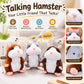 🐹 Last Day Special Price £9.99! ✨Talking Hamster Plush – repeats whatever you say, auto head-shaking, hilarious fun for kids & adults.🎁