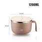 🍜 LIMITED-TIME 50% OFF! ⚡ 304 Stainless Steel Multi-Purpose Anti-Scald Large-Capacity Instant Noodle Bowl 🥢