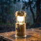 ⛺️ LIMITED-TIME 50% OFF! ✨Solar Camping Lantern‑ Rechargeable Collapsible LED Lamp, IPX4 Waterproof Light with Magnetic Base & Foldable Hanging Hook for Outdoor Emergency