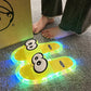 👣50% OFF NOW ! ⚡Cute slippers with cartoon motifs that glow – Colorful LED lights flash with every step, lovely 3D cartoon decals, soft lightweight EVA material, non-slip textured sole, fun for home, beach & night strolls✨