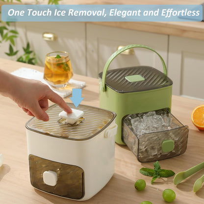 🧊 47% OFF NOW ! ⚡ Portable Ice Maker with Lid and Storage Box – Fast Ice Making, Compact Size & All-in-One Design ❄️