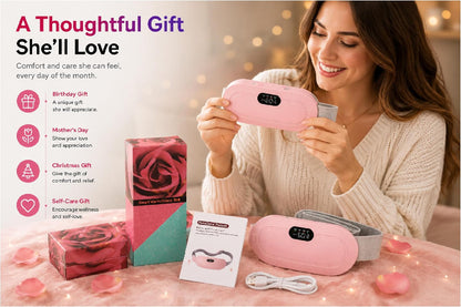🏆 LIMITED-TIME 50% OFF! ✨The best gift for her! Dynamic massage and heating belt for menstruation