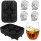🧊 Last Day Special Price £8.99 ! 🔥Buy 2 Get 1 Free💀DIY Silicone Skull Ice Cube Tray – Giant Slow-Melt Skull for Whiskey & Cocktails – Food-Grade & Multi-Use Mold 🥃